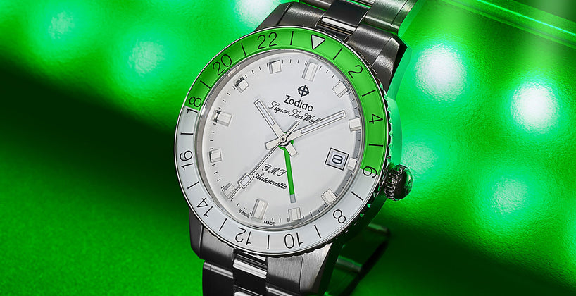 Zodiac Sea Wolf GMT Neon Lime Watch Review