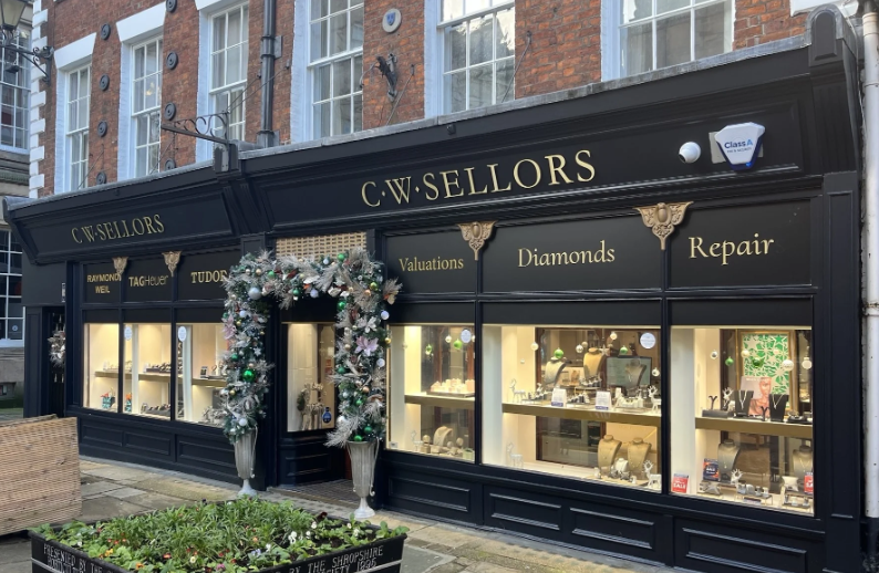 C W Sellors Opens New Shrewsbury Boutique