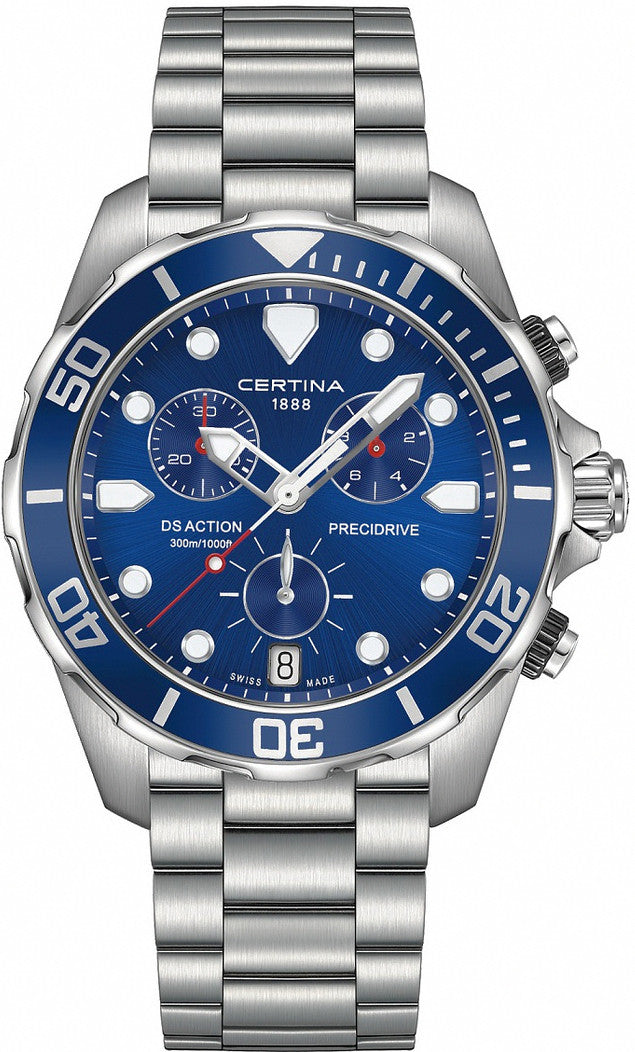 Certina DS Action Precidrive Chrono Quartz C032.417.11.041.00 C W Sellors Fine Jewellery