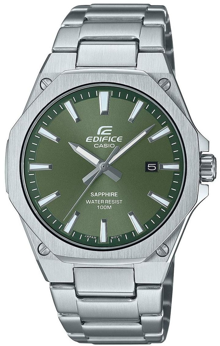 Casio Edifice Green EFR S108D 3AVUEF C W Sellors Fine Jewellery