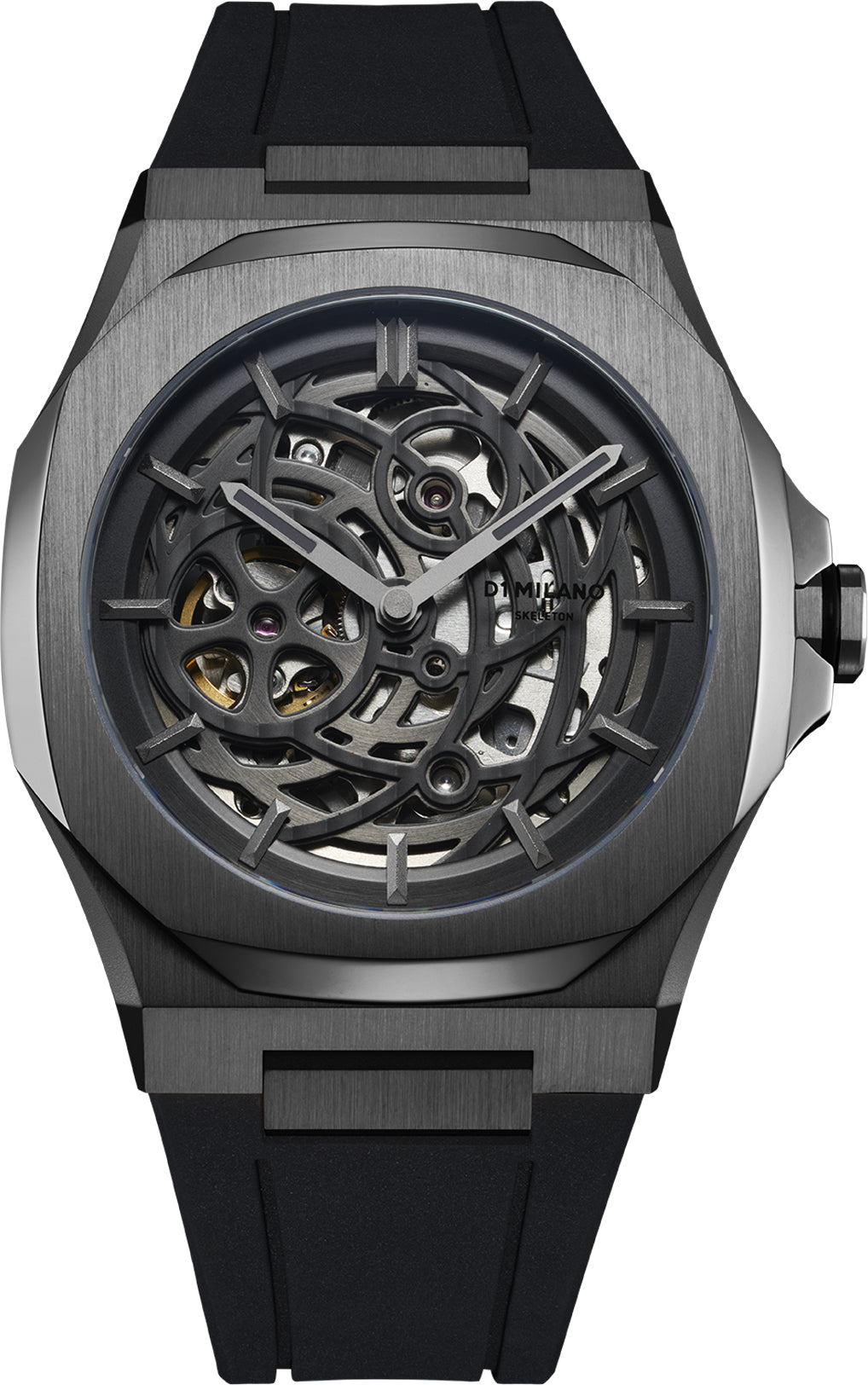 D1 Milano Skeleton Gun Metal D1 SKRJ11 C W Sellors Fine Jewellery