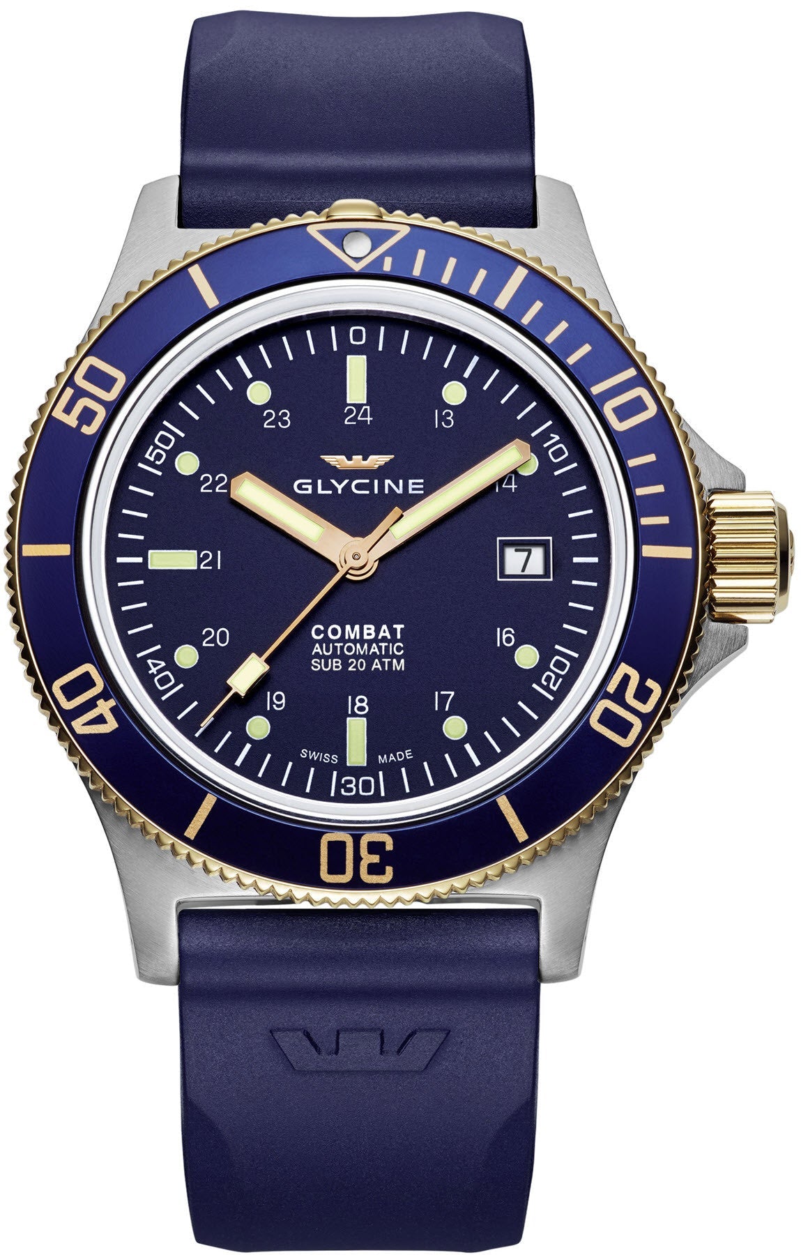 Glycine watch combat sub 42 sale