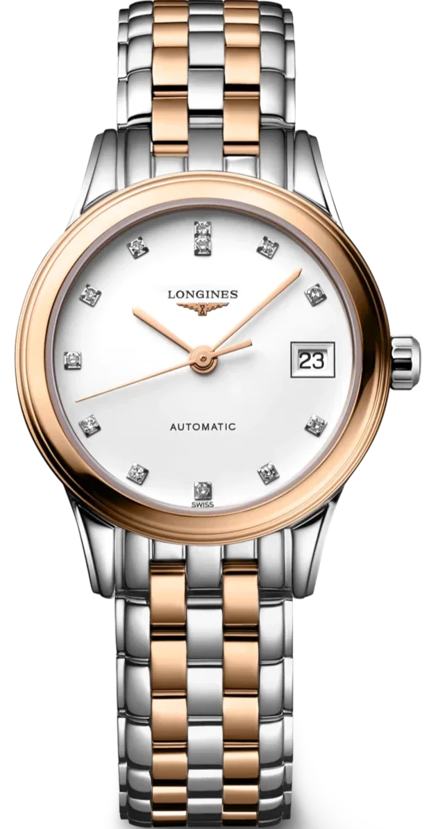 Longines flagship ladies 26mm automatic watch best sale