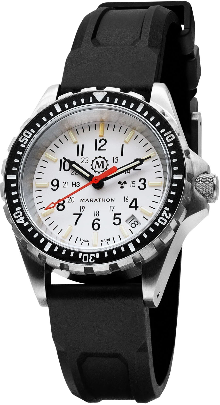 Marathon Dive Medium Arctic Edition Divers Quartz MSAR Quartz WW194027SS 0530 C W Sellors Fine Jewellery