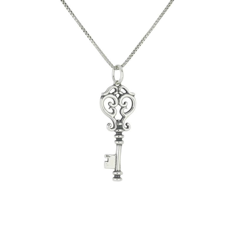 Down the Rabbit Hole' Key Necklace - Alice in Wonderland Collection