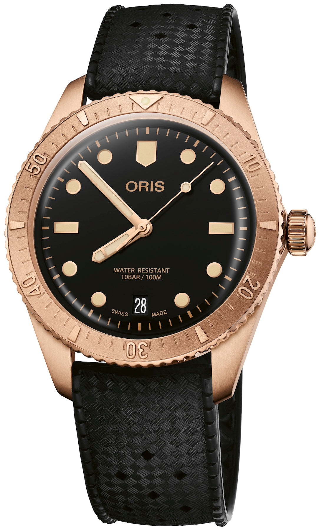 Oris Watch Divers Sixty Five Bronze Cotton Candy Sepia