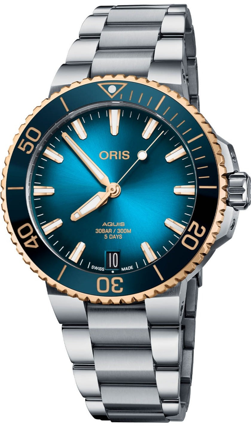 Oris aquis date on sale bracelet