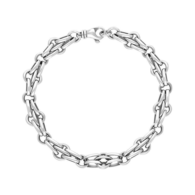 Sterling Silver Cable Bracelet Bracelet on sale