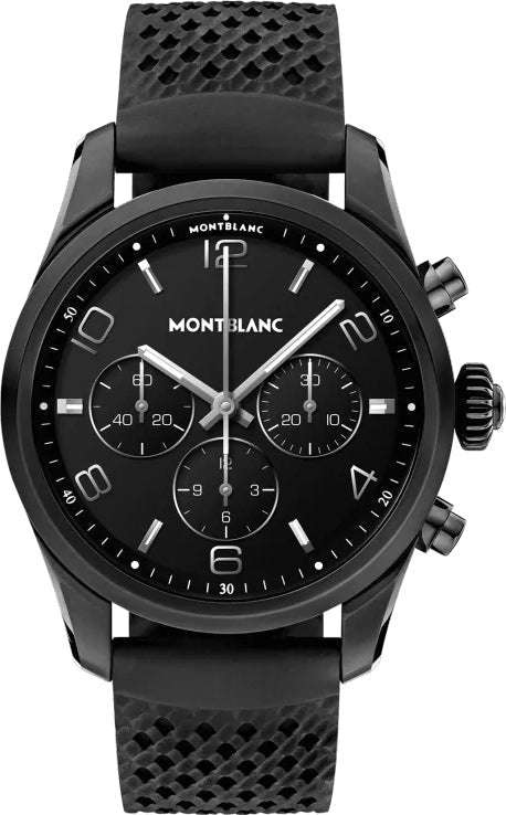 Montblanc Watch Summit 2 Black Steel Smartwatch D 127650 C W Sellors Luxury Watches