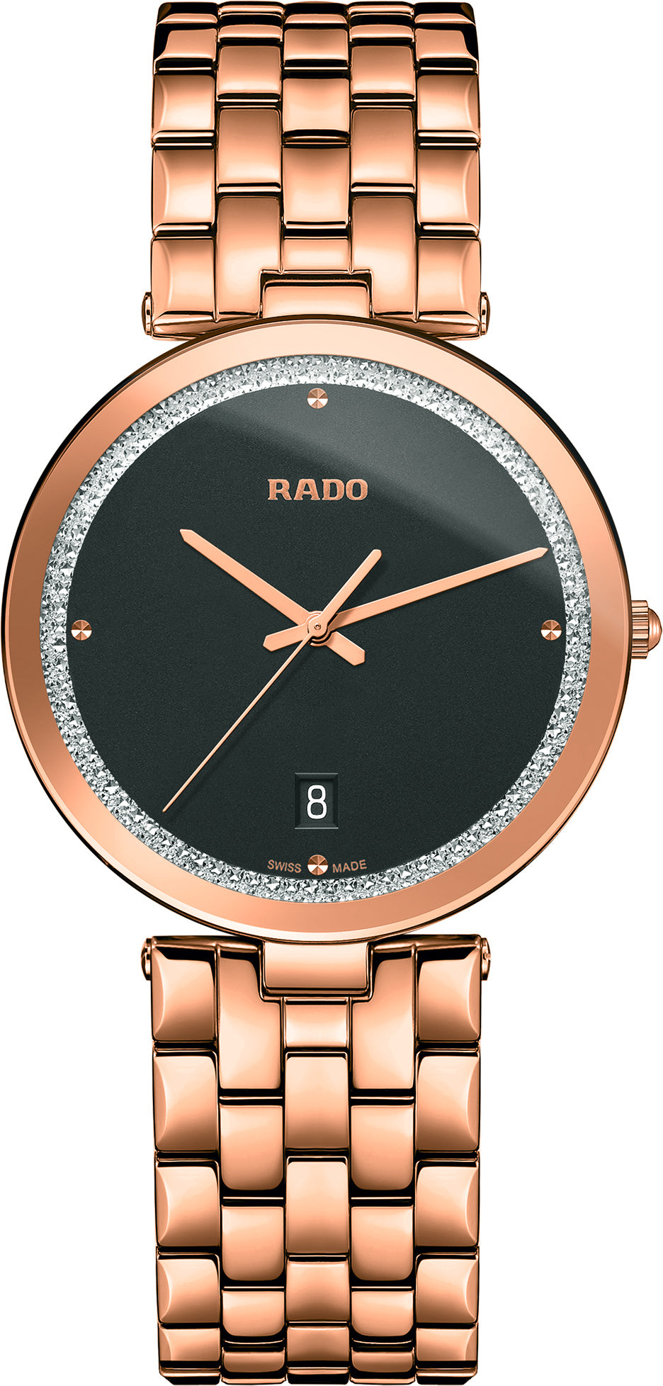 Rado diamond studded watch best sale