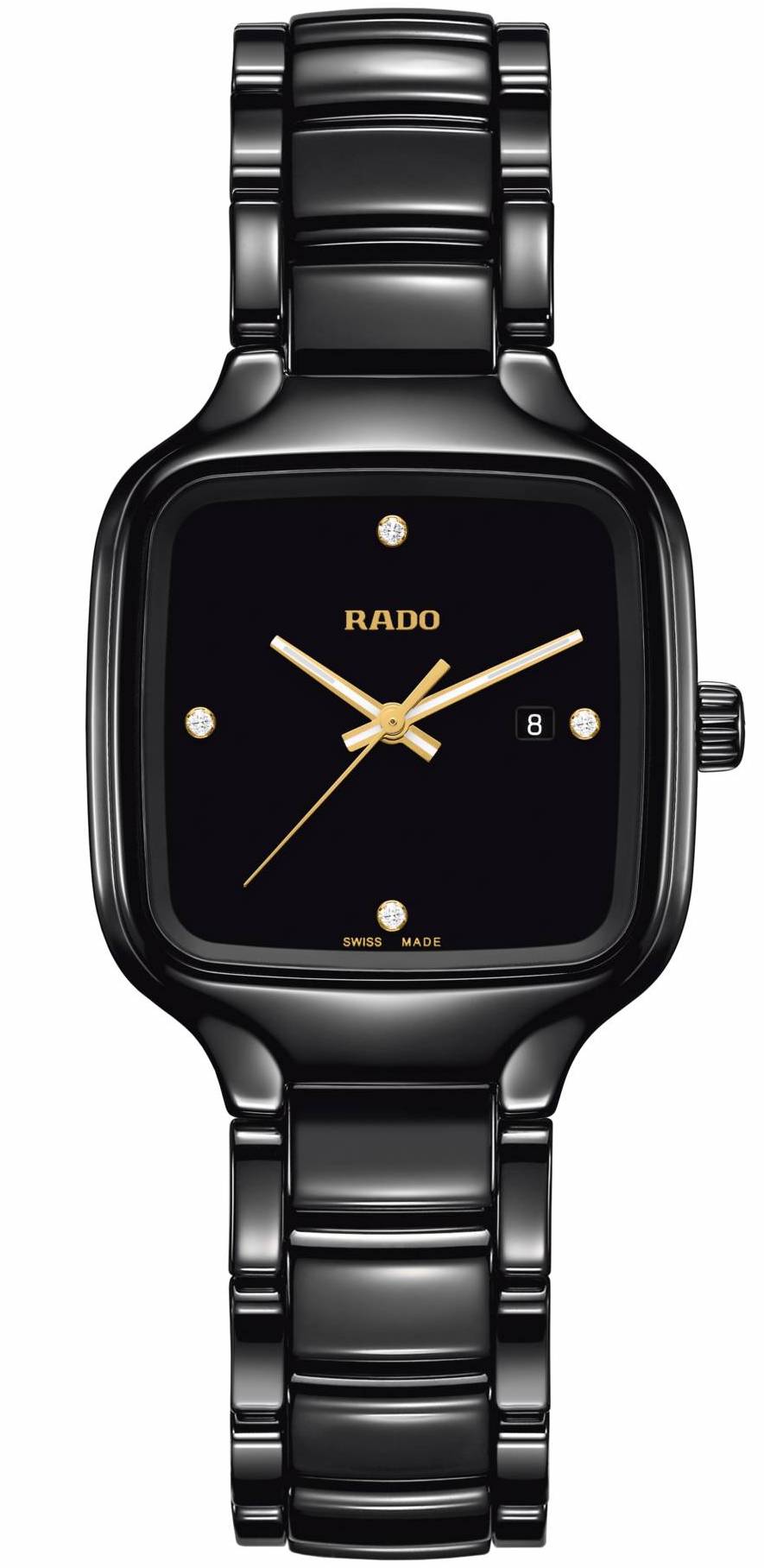 Rado Watch True Square J Black L R27080722 C W Sellors Luxury Watches