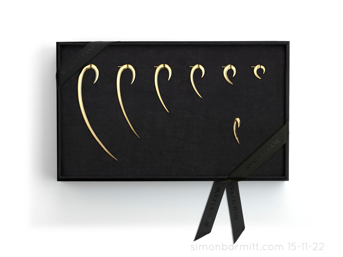 Shaun Leane Gold Vermeil Iconic Hook Earring Box Set | Luxury Valentine's Gift for Her