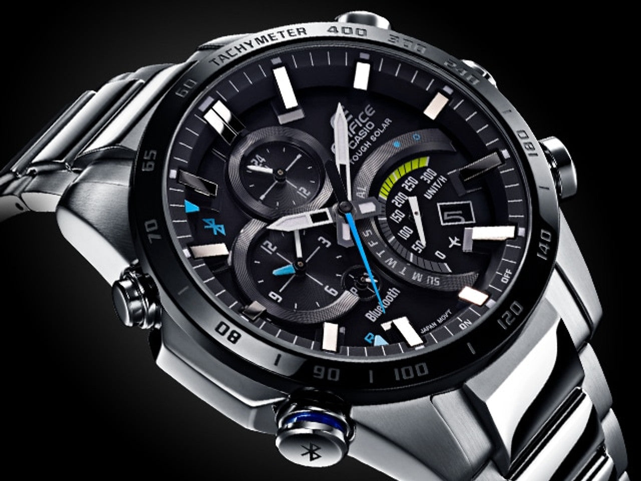 Casio Watch Edifice Tough Solar D EQB 501XDB 1AMER C W Sellors Luxury Watches