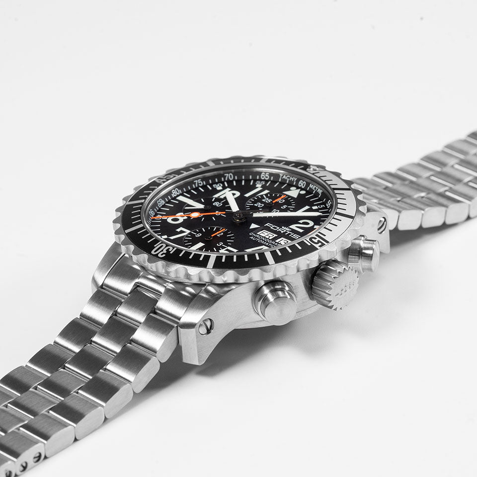 Fortis Watch Aquatis Marinemaster Chronograph F8140002 C W Sellors Luxury Watches