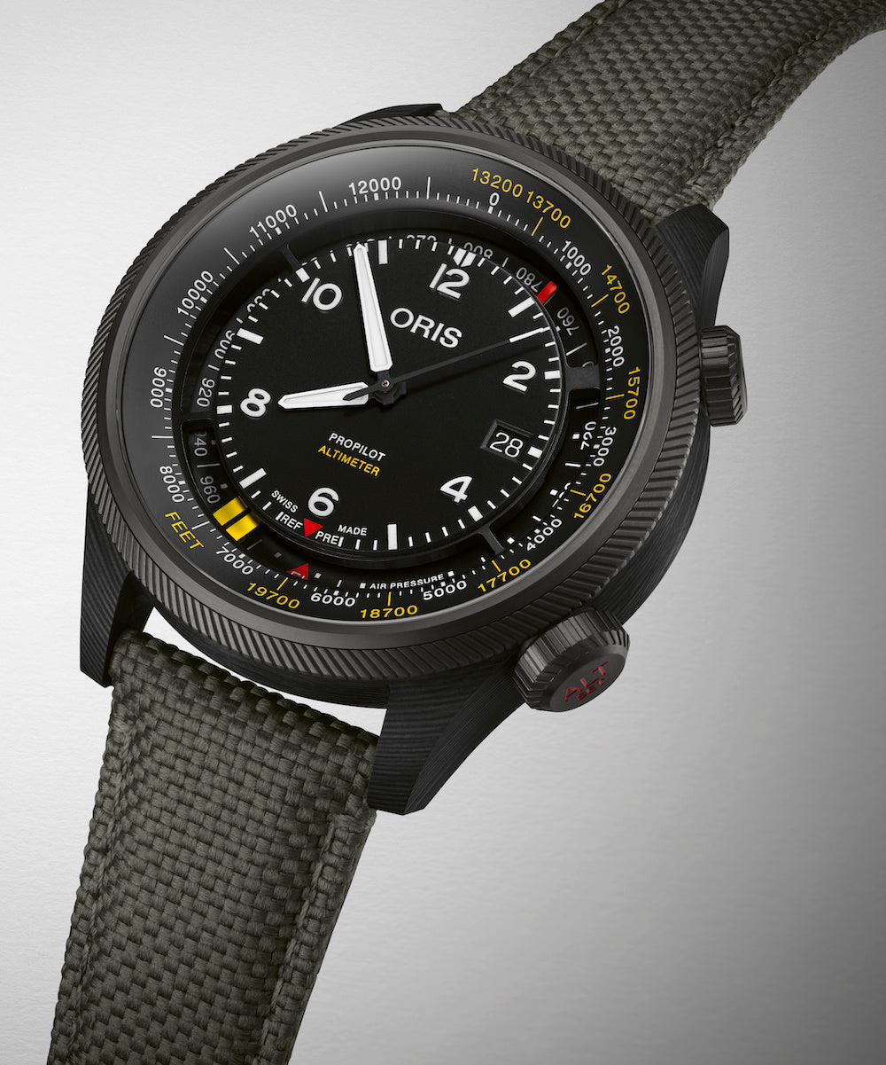 Oris Watch ProPilot Altimeter Feet