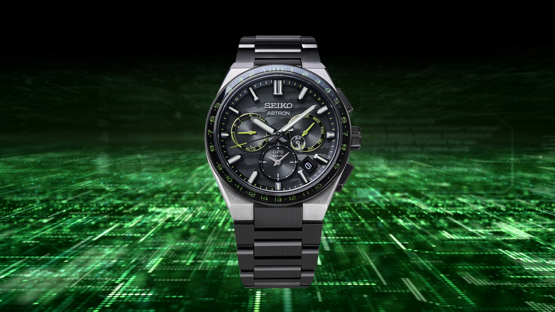 Seiko astron sales gps dual time