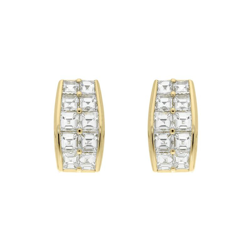 Picchiotti 18ct Yellow Gold 5.02ct Diamond Hoop Earrings D PCH-072 | C ...