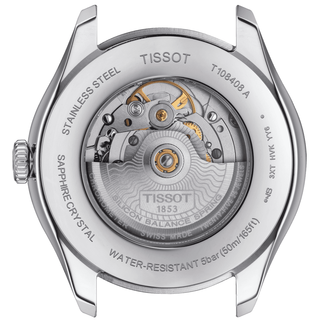 Tissot Watch Ballade Powermatic 80 Silicium COSC T1084082227801 C W Sellors Luxury Watches