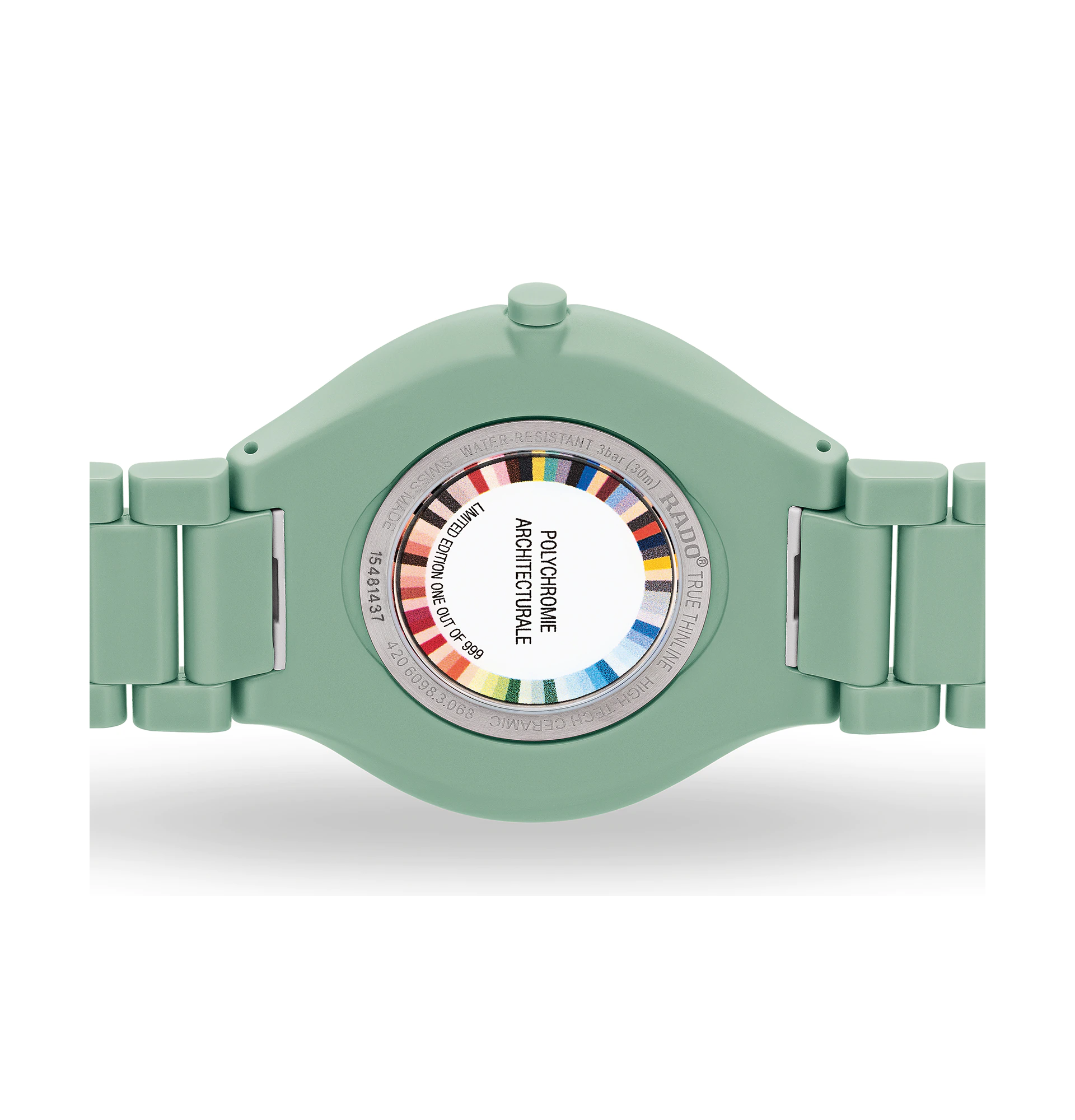 Rado Watch True Thinline Les Couleurs English Green Limited Edition R27096662 C W Sellors Luxury Watches