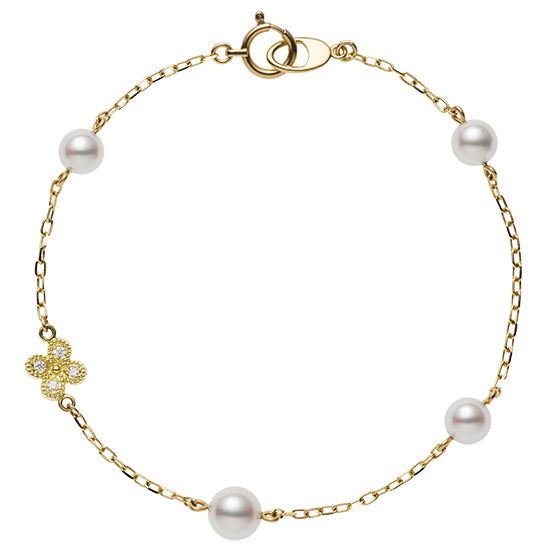 Mikimoto akoya deals pearl bracelet