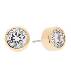 Michael Kors Gold Tone Brilliance Stud Earrings D MKJ4704710 C W Sellors Fine Jewellery